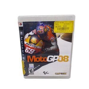 Moto GP 08 PLAYSTATION 3 PS3 Racing / Driving Video Game Disc & Case
